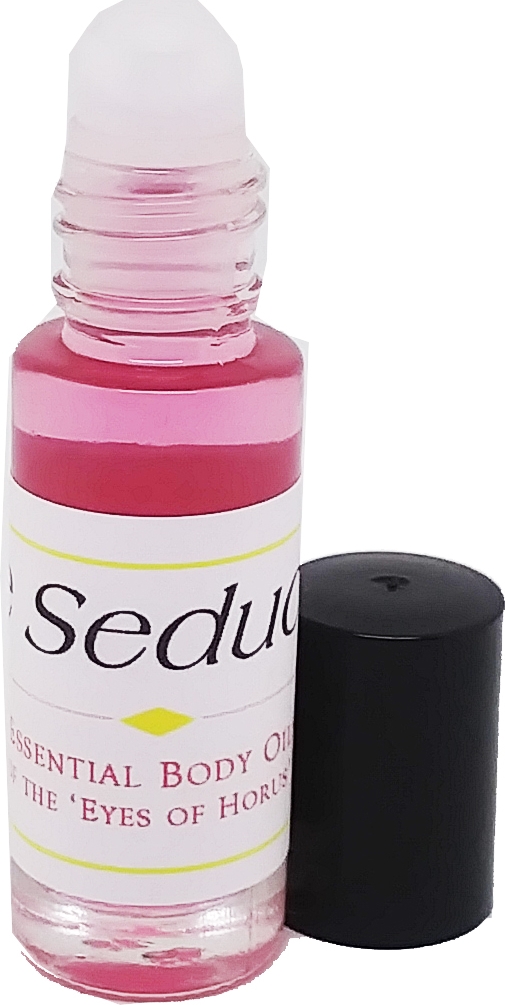 Pure Seduction - Type For Women Perfume Body Oil Fragrance [Roll-On - Clear  Glass - Hot Pink - 1/8 oz.]